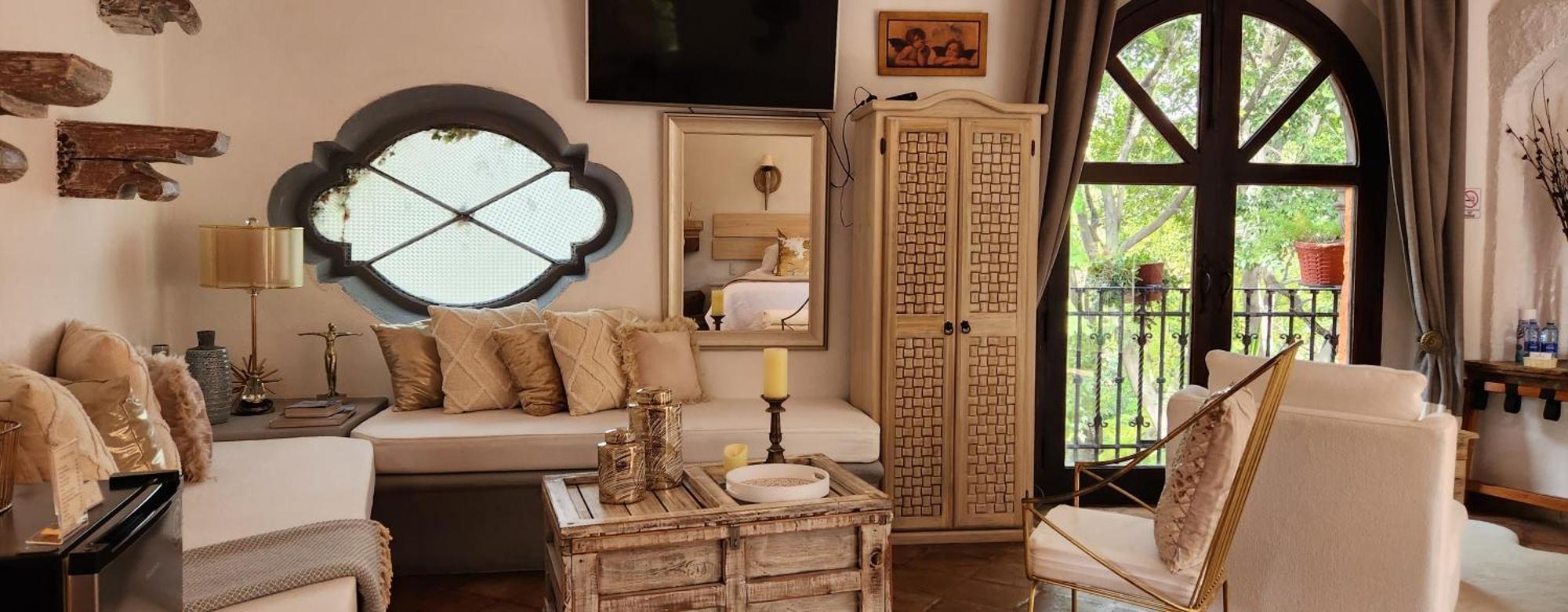 Tres Fuentes Hotel Boutique ซานมิเกล เด อาเญนเด ภายนอก รูปภาพ