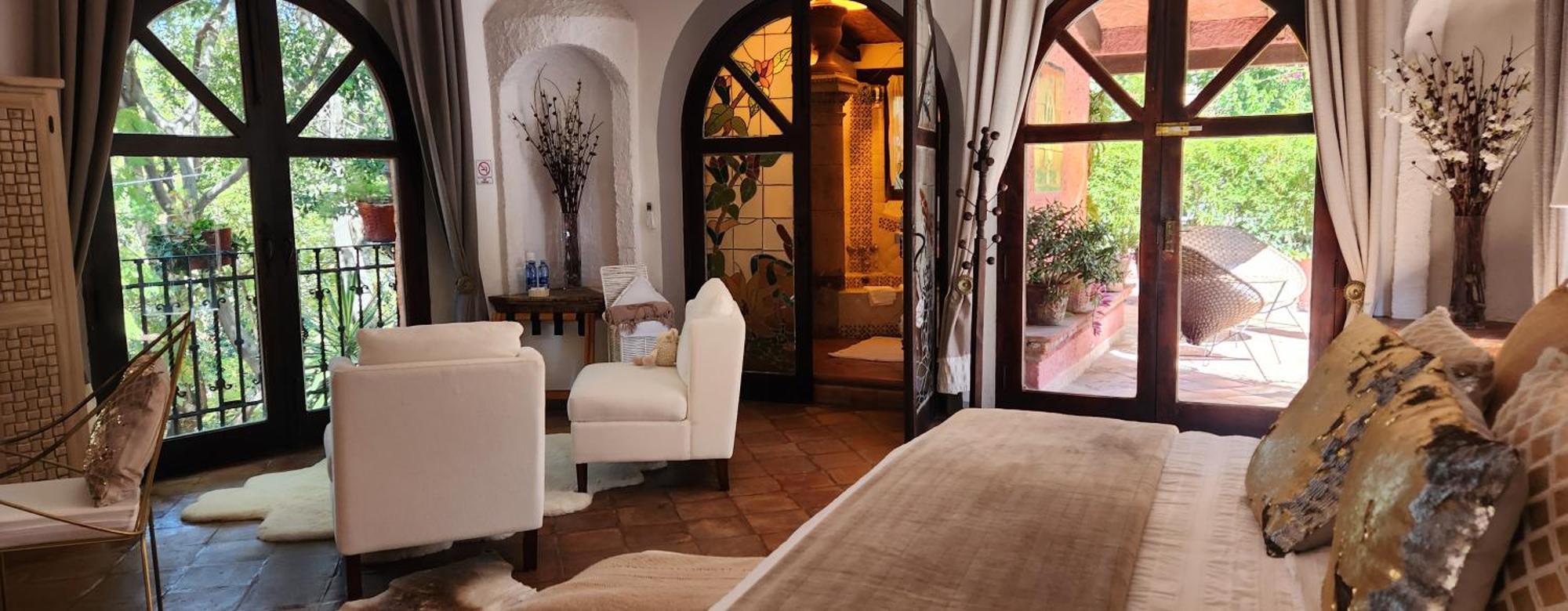 Tres Fuentes Hotel Boutique ซานมิเกล เด อาเญนเด ภายนอก รูปภาพ